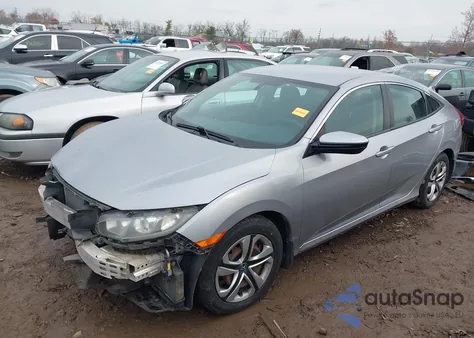 2016 Honda Civic Lx z USA, uszkodzony, nr VIN 2HGFC2F52GH553448